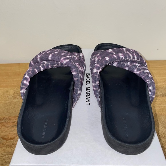 Isabel Marant tie-dye print crossover slides EUR 40/US 10 - Picture 3 of 5